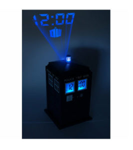 Wecker Tardis mit Projektion (Doctor Who)